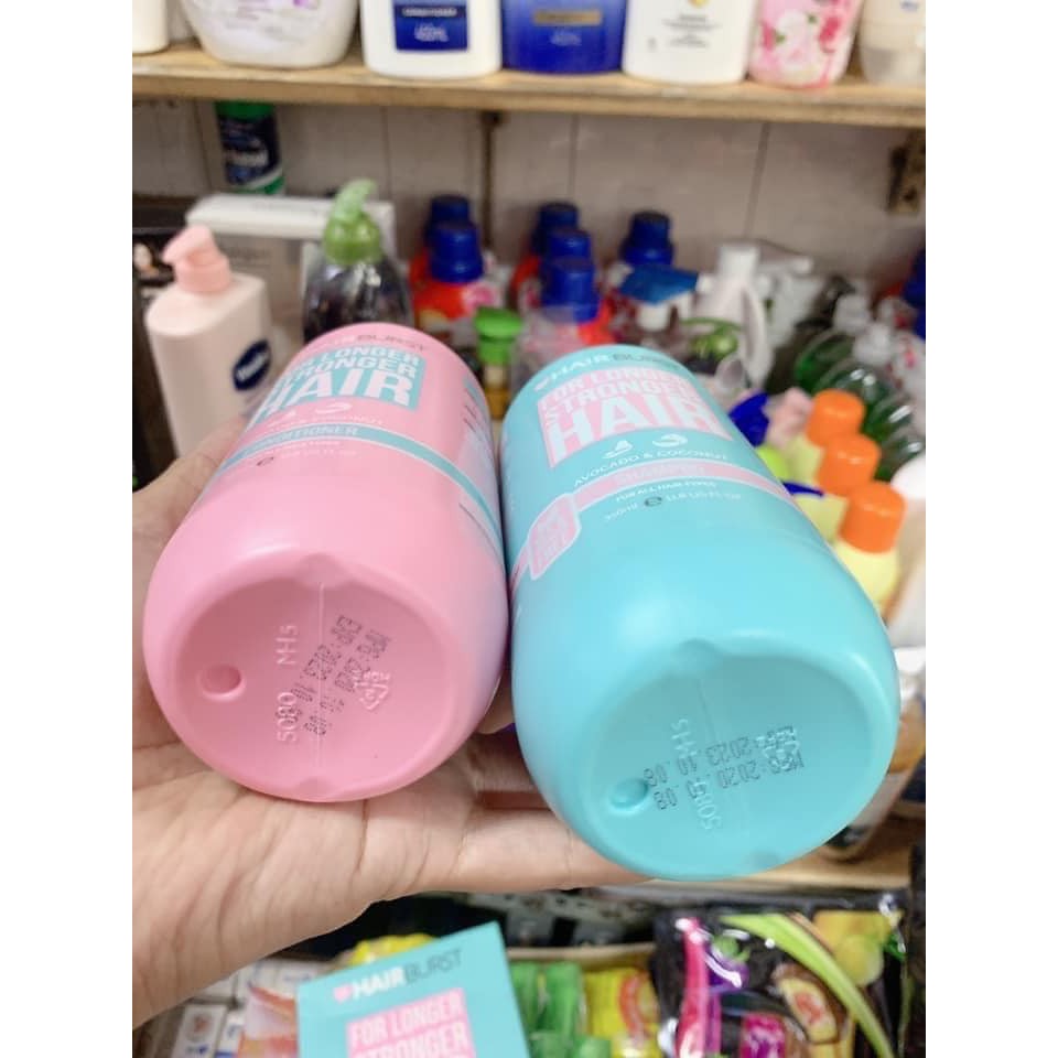  [HÀNG HOT] Cặp 2 chai dầu gội xả HAIR BURST xanh-hồng | BigBuy360 - bigbuy360.vn