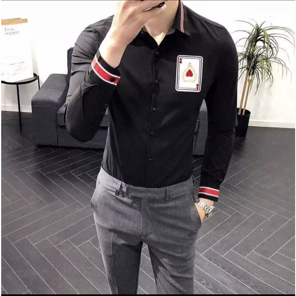 ÁO SƠ MI NAM DÀI TAY THỜI TRANG HÀN QUỐC CAO CẤP