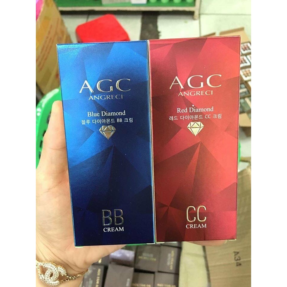 Kem nền BB Blue Sapphire or CC AGC Red Diamond