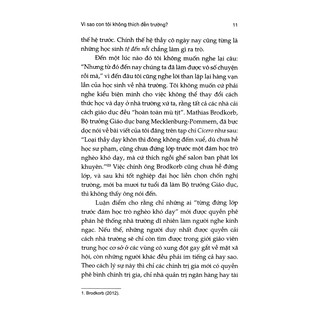 Vì Sao Con Tôi Không Thích Đến Trường