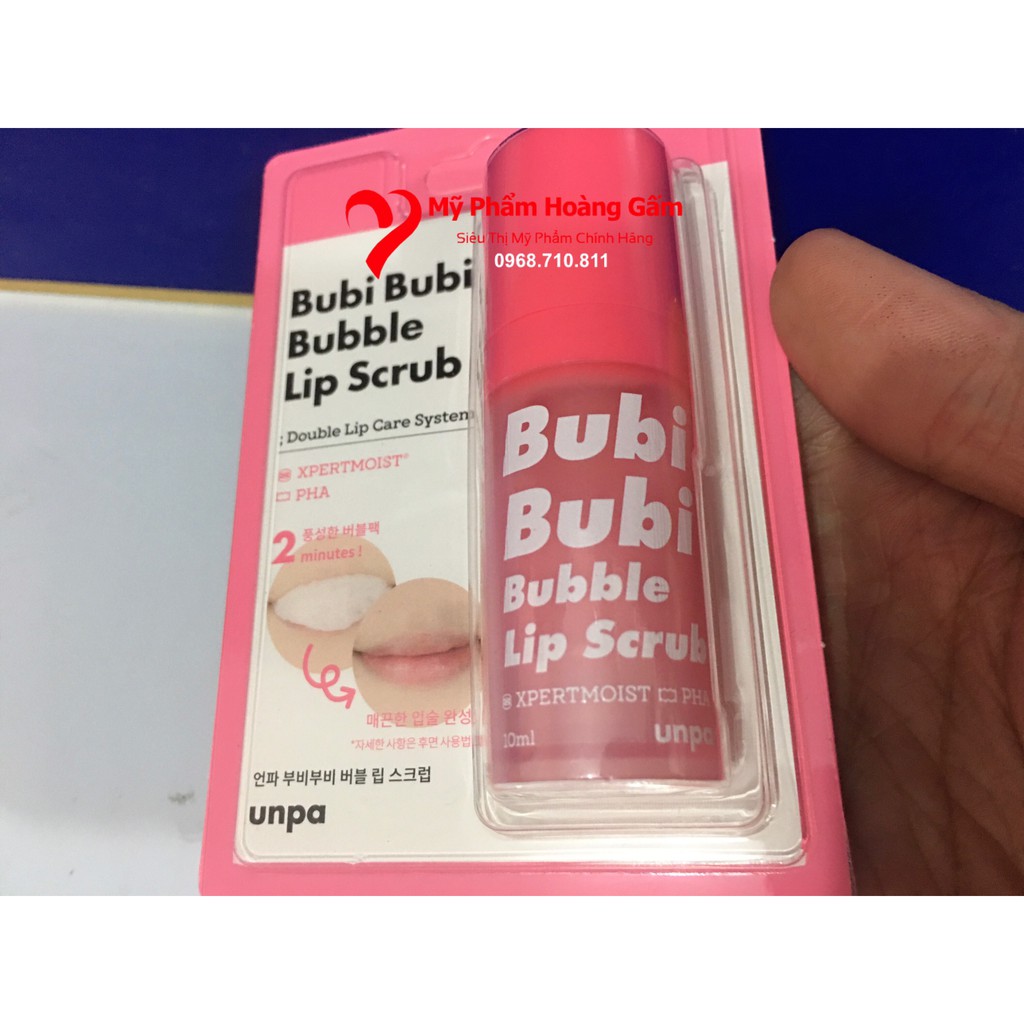 {Chính hãng - Ảnh thật} Gel Tẩy Da Chết Môi Unpa Bubi Bubi Lip | BigBuy360 - bigbuy360.vn