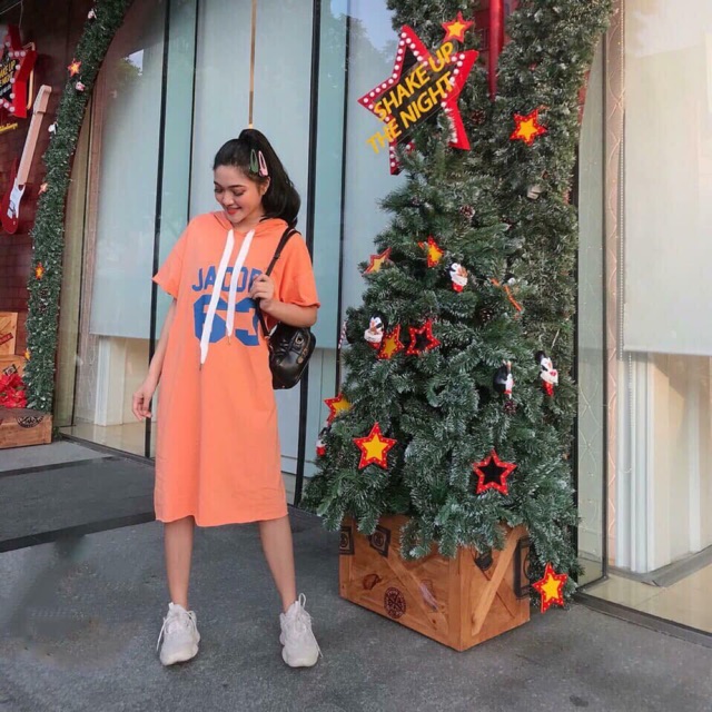 ĐẦM HOODIE 2 MÀU