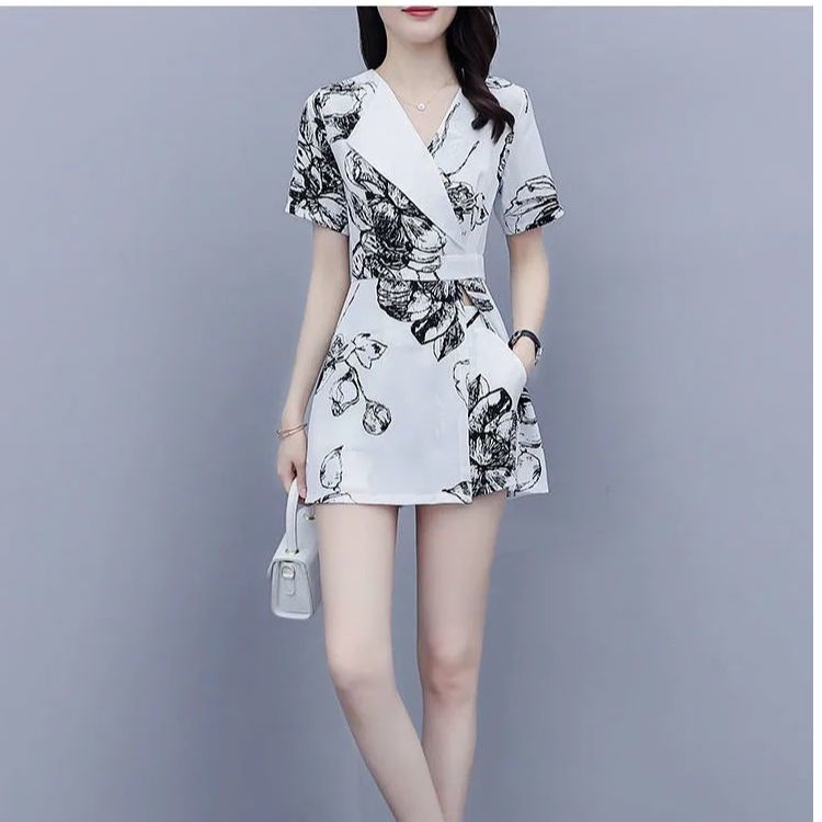 Set Áo Thun Ngắn Tay + Chân Váy Dài Thời Trang Nữ