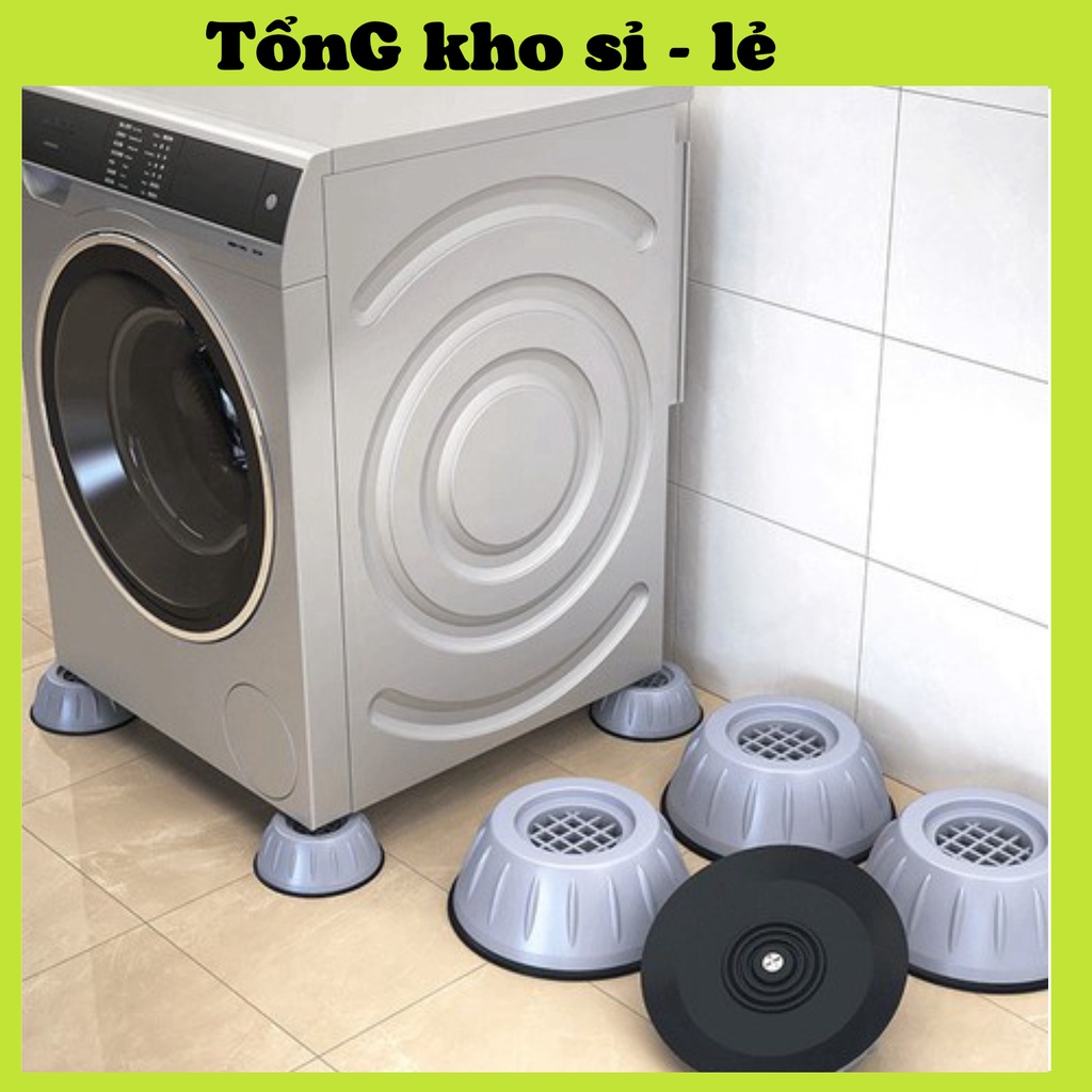 ĐẾ KÊ CHÂN MÁY GIẶT CHỐNG RUNG SILICON CAO CẤP [LOAI 1 ] 88295 TONGKHOSI VP88