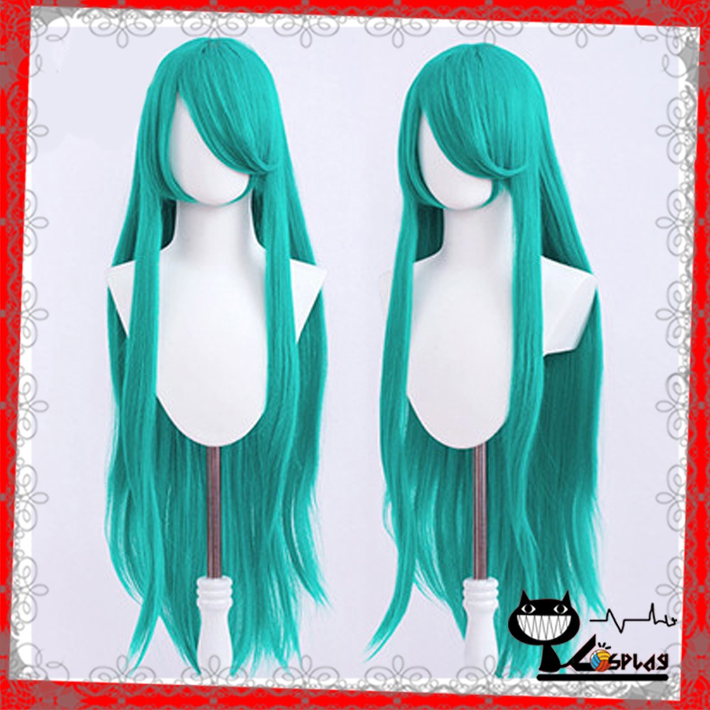 [Sẵn] Wig/tóc giả cơ bản xanh ngọc miku 1m - 100cm tại Miu Cosplay