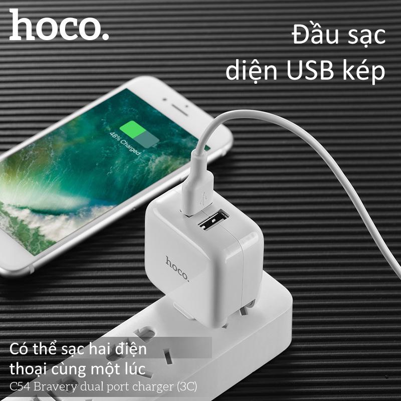 Củ sạc Nhanh Fast Charging -2 Cổng USB 2A [NBZYJ]