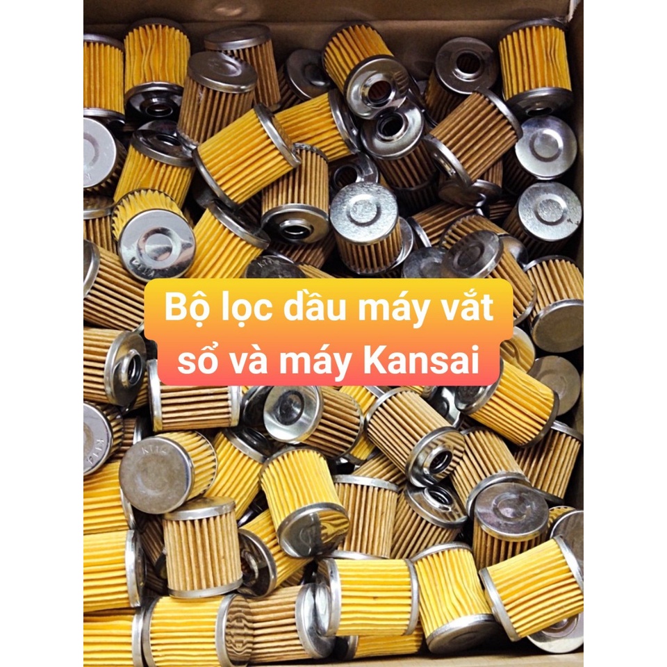 Bộ lọc dầu máy vắt sổ và máy Kansai