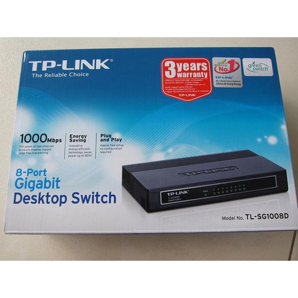 Bộ chia mạng Switch TPLink 8P TL SG1008D
