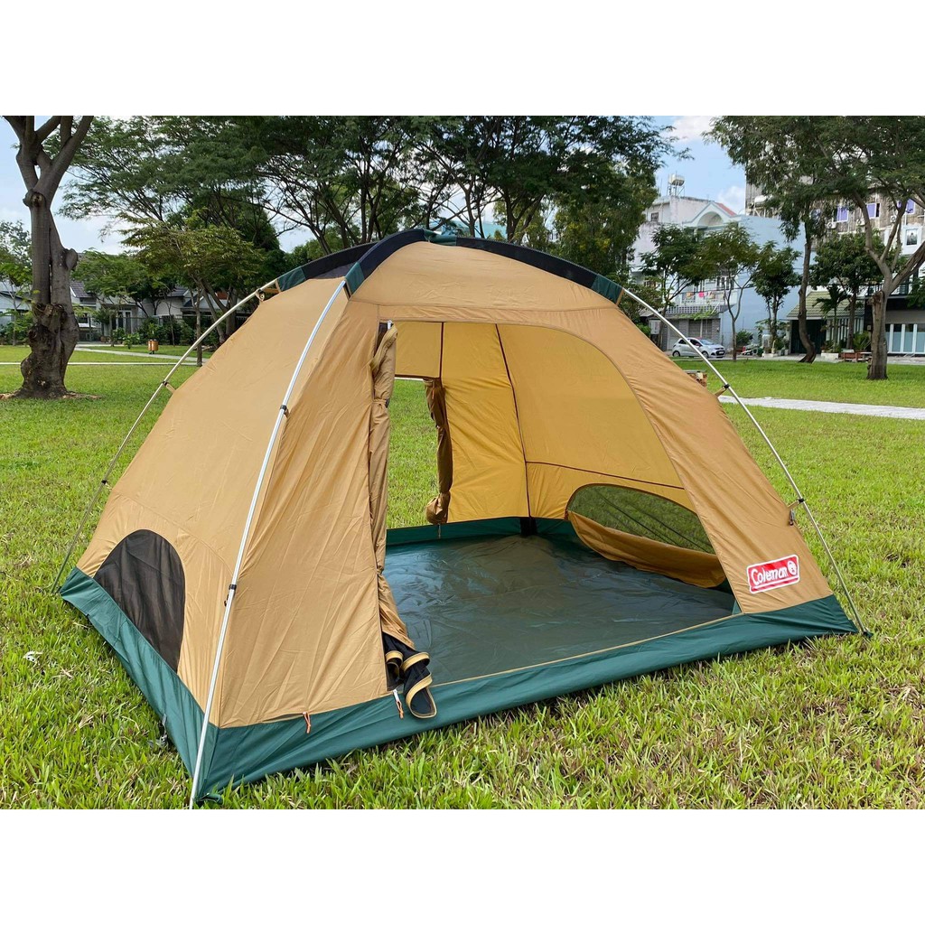 Lều cắm trại coleman campoutvn lều cắm trại  du lịch dã ngoại Nhật Tough Open 2-Room House A052