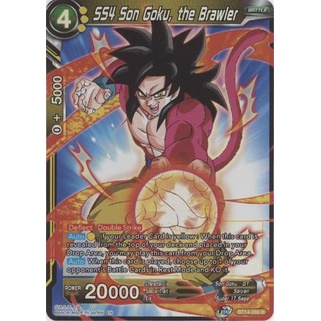 Thẻ bài Dragonball - TCG - SS4 Son Goku, the Brawler / BT14-095'