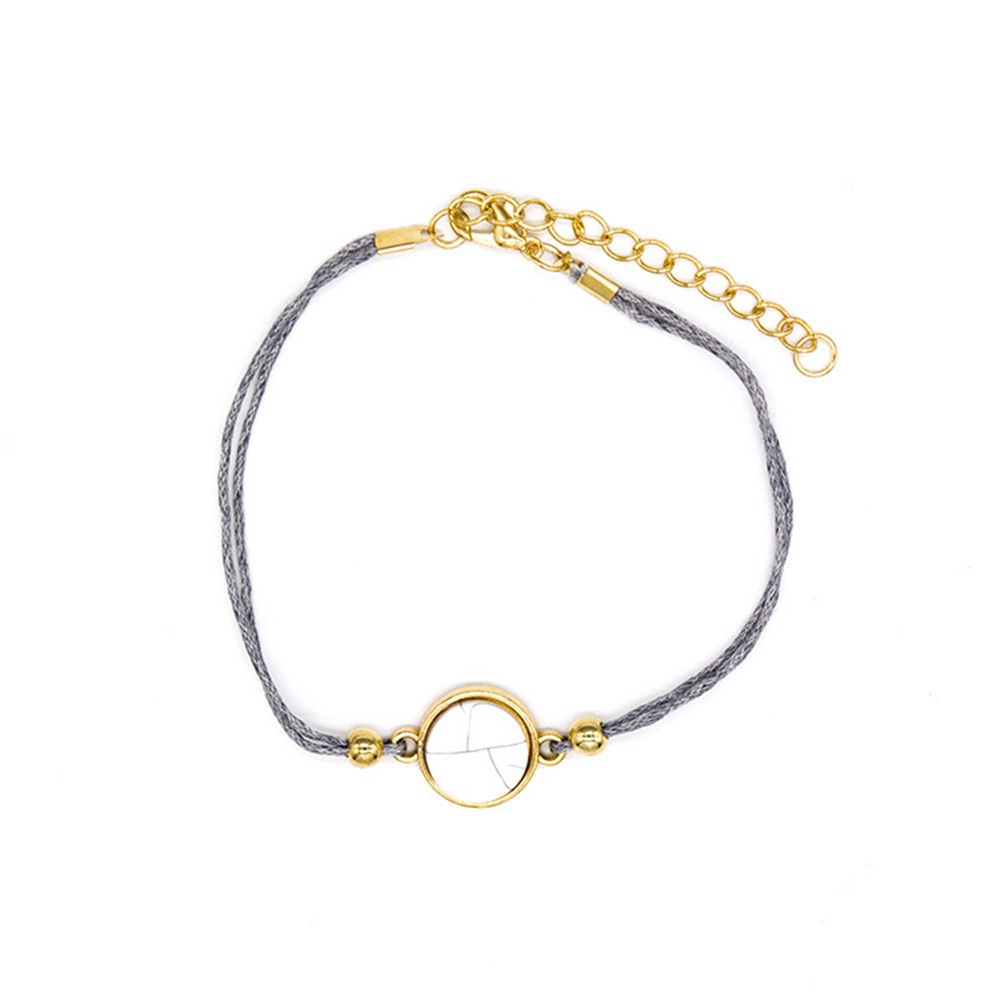 Bộ 4 vòng tay chuỗi hạt tròn phong cách Bohemian kiểu dáng cổ điển