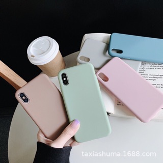 Ốp Lưng Iphone TPU Trơn Chống Bẩn Nhiều Màu Dòng 6/6s, 6plus/6splus, 7/8, 7pl/8pl, X, Xsmax