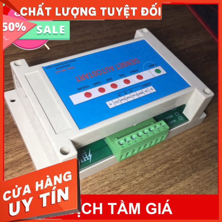 Bộ mạch để nổ máy phát điện tự động