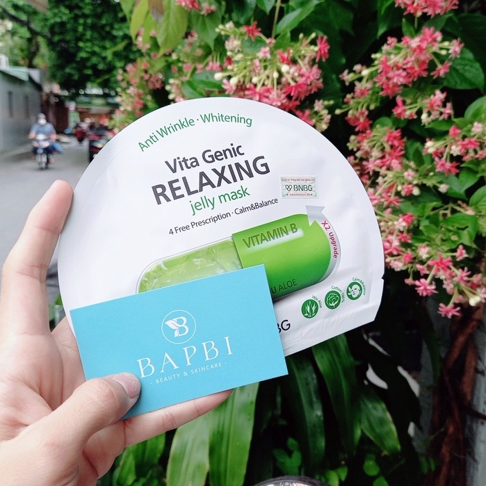 Mặt Nạ BNBG Vita Genic 30ml Hộp 10 Miếng
