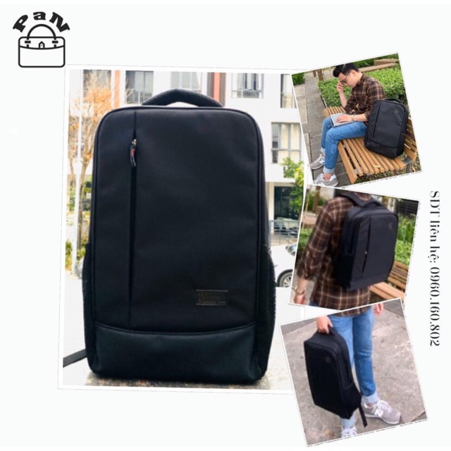 Balo Laptop màu Đen