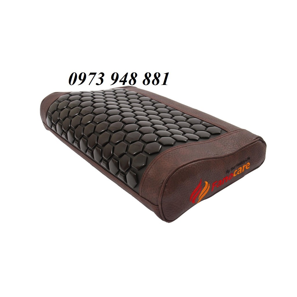 Thảm, gối đá nhiệt nóng giảm đau mỏi vai gáy, thoái hoá đốt sống cổ, ngủ ngon giấc Cera Max FN01