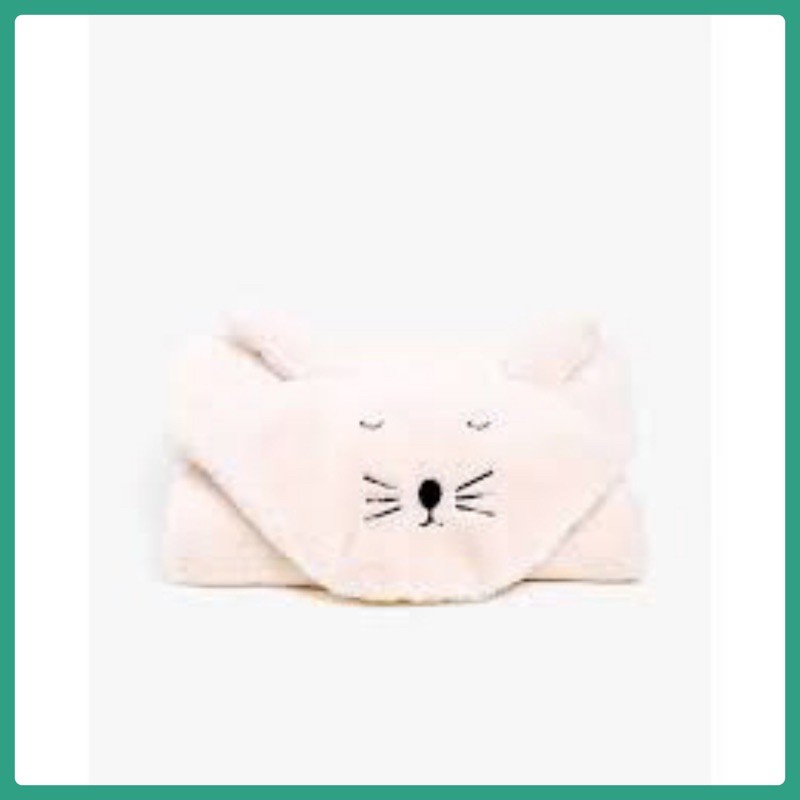 (Zarahome đủ bill) Chăn Zara home trẻ em 70x100cm (Bunny-Shaped Blanket)