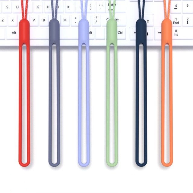 Dây Đeo Điện Thoại Phong Cách Đơn Giản Và Đơn Giản Vật liệu Silicone. Hàng Có Sẵn Trong Nhiều Màu Sắc