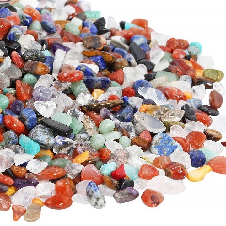 Đá Vụn 100g Đủ Màu Không Lỗ Thiên Nhiên Sản Phẩm Phong Thủy Hút Năng Lượng | BigBuy360 - bigbuy360.vn