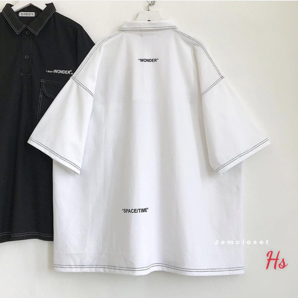 Áo Thun Polo Đầu Bò In Chữ Wonder Chất Su Mềm Có Ảnh Thật và Video M.Store