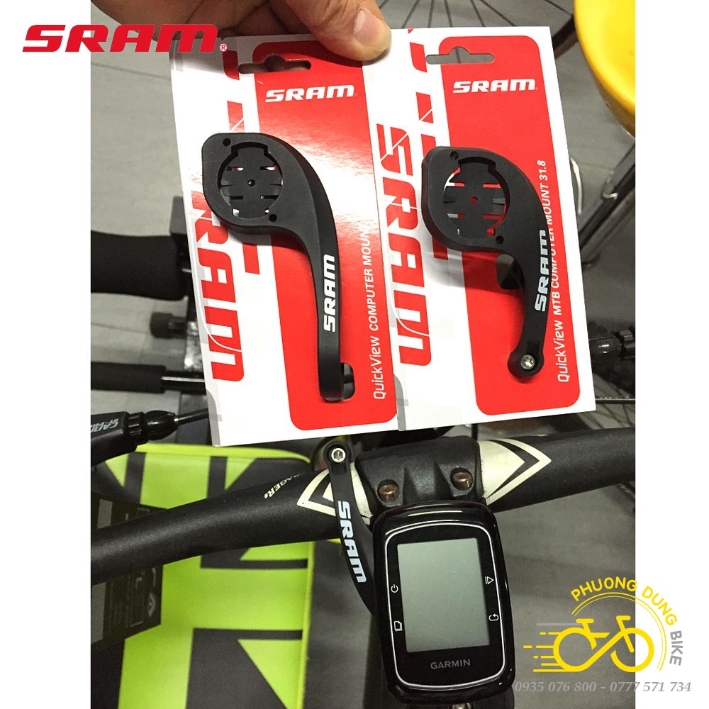 Giá pas gắn đồng hồ xe đạp Garmin, iGPSPORT - Nhãn hiệu SRAM