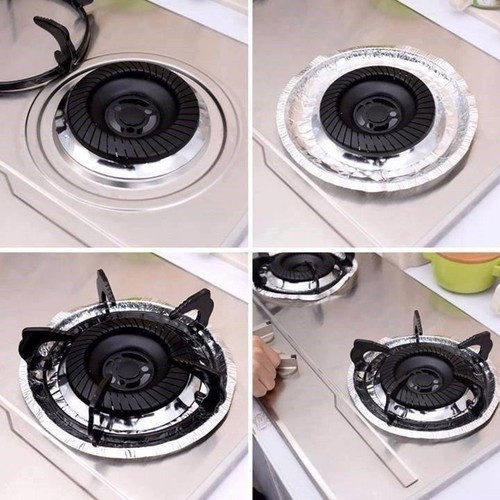 GIẤY BẠC LÓT BẾP GA (10 miếng)