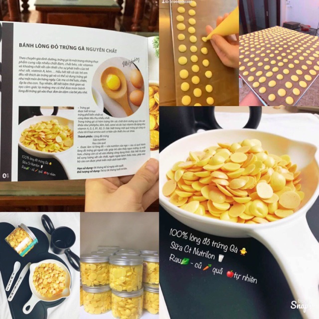 Bánh lòng đỏ trứng