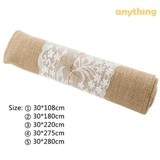 Khăn trải bàn phối ren phong cách vintage
