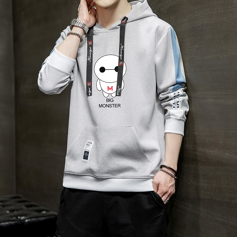 Áo Hoodie in hình hoạt hình ngộ nghĩnh cho nam | BigBuy360 - bigbuy360.vn