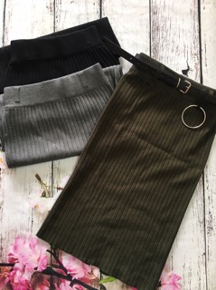 Chân váy len hàng đẹp (kèm belt)