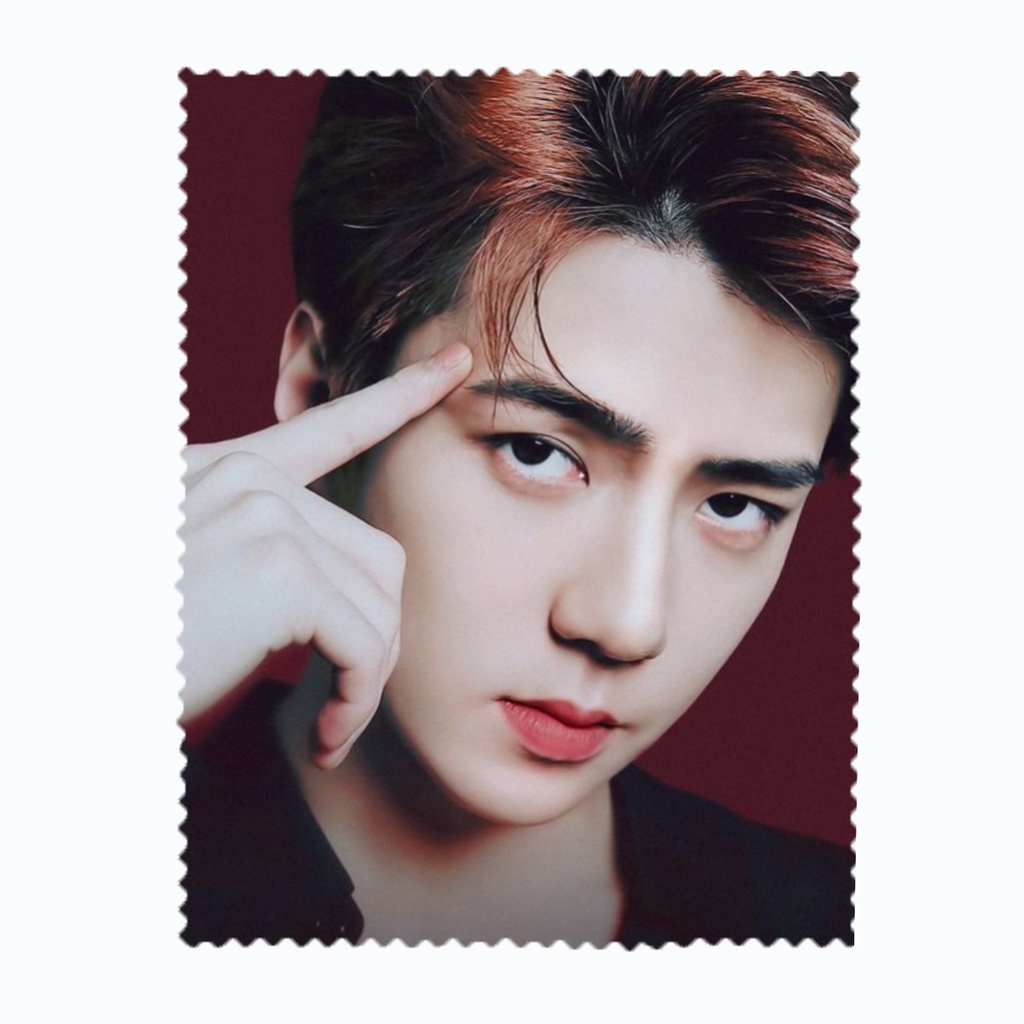 Vải lau kính Microfiber Ca sĩ Hàn Quốc K-POP Star Sehun Oh Se Hun