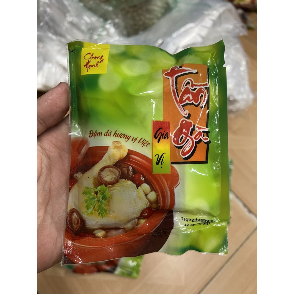 Gia vị tần gà Chung Hạnh 9 vị thuốc bắc gói 100g