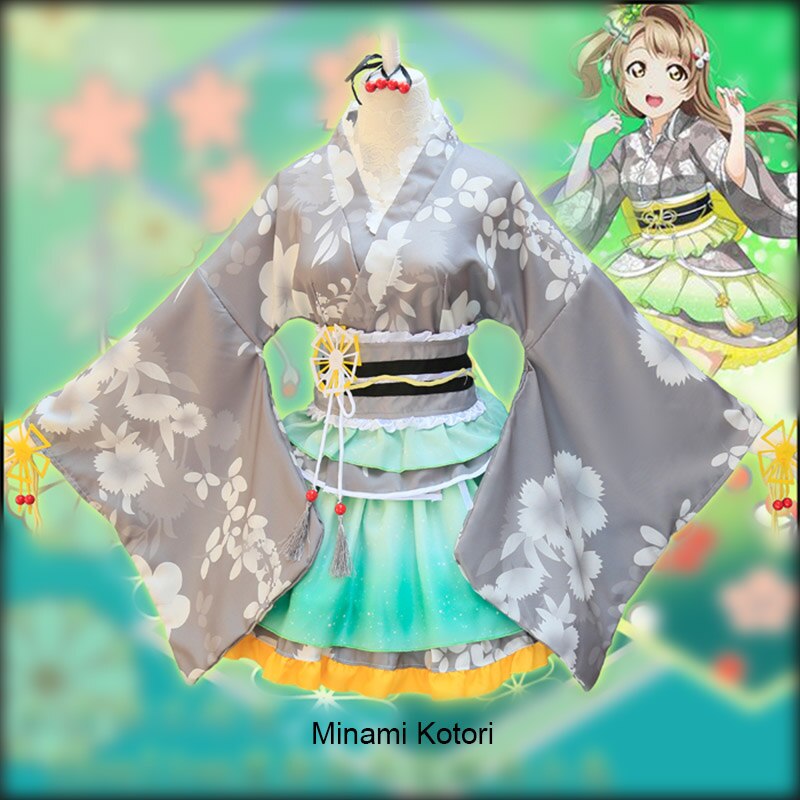 Trang phục Kimono hóa trang nhân vật hoạt hình Yazawa Nico cho nữ | BigBuy360 - bigbuy360.vn
