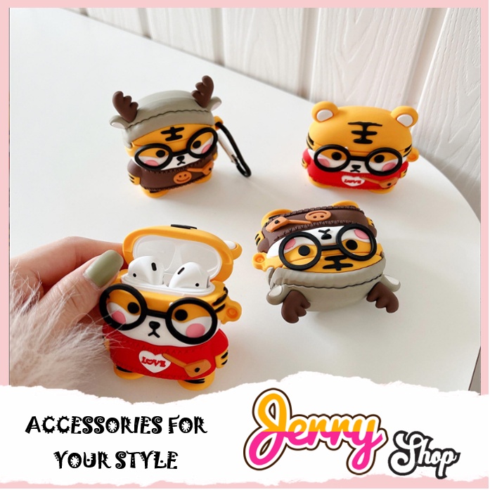Vỏ đựng ốp case airpods airpod bảo vệ tai nghe không dây bluetooth airpod 1/2/Pro/3 - JERRY SHOP