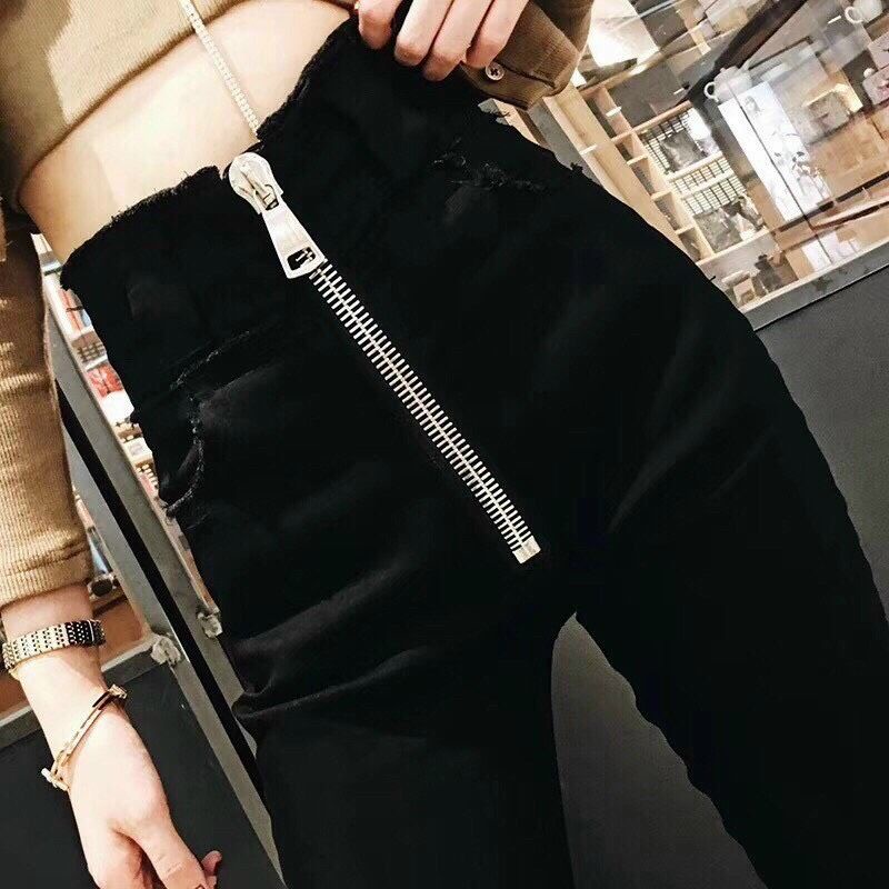 Quần skinny cạp cao thời trang