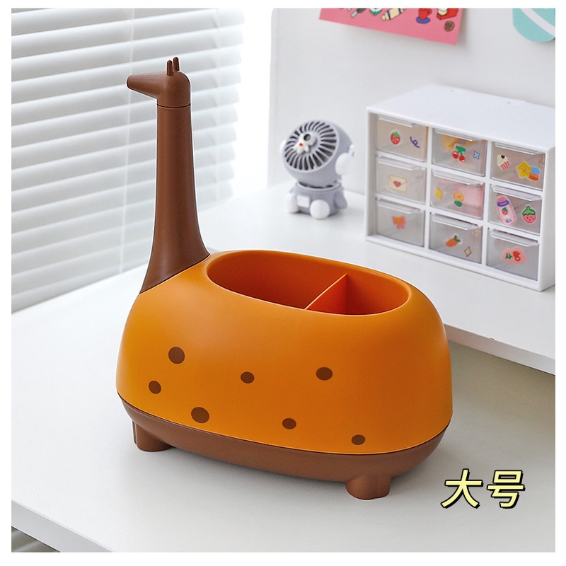 Ống Đựng Bút Để Bàn Hình Hươu Cao Cổ Dễ Thương Sáng Tạo năng để bàn dễ thương hộp đựng bút dễ thương đồ dùng học tập văn phòng phẩm Lọ đựng bút để bàn làm việc hộp để bút