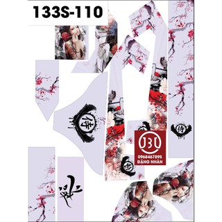Tem trùm xe điện 133S mã 110