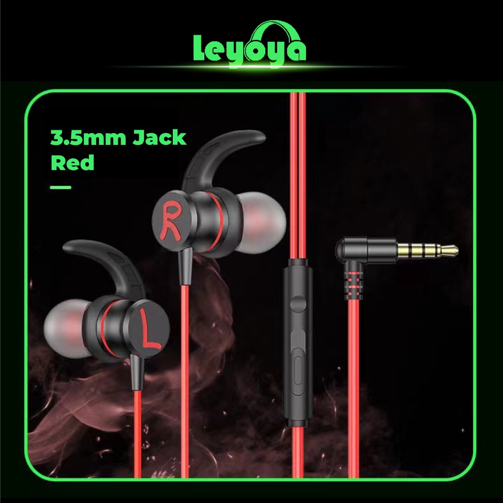 Tai Nghe Chơi Gaming Leyoya X7 Chống Ồn Dành Cho Game PUBG Bass Điện Thoại Máy Tính