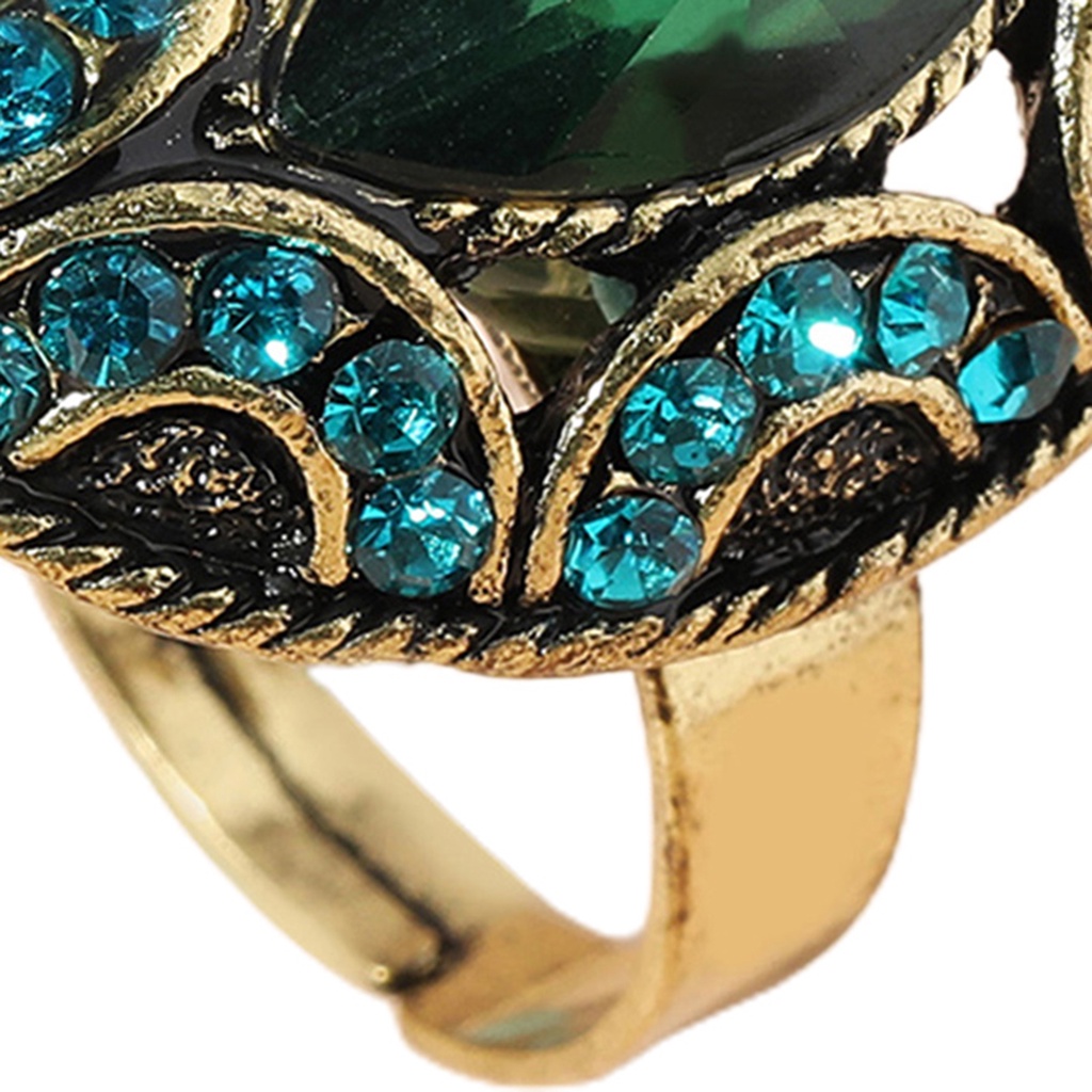 Nhẫn hợp kim đính đá thời trang cho nữ