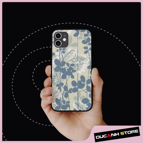 Ốp lưng iphone SAMSUNG hình Nhật Bản Hiện Đại Hoa Màu Xanh In Hoa collage cute  cho các dòng iPhone PAP20211041