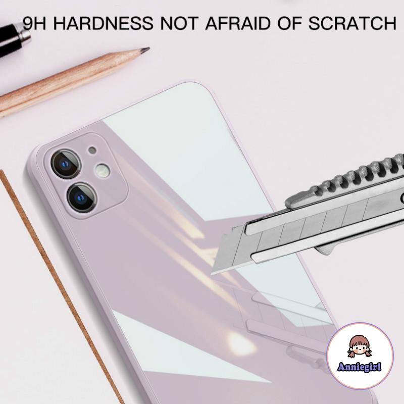 Ốp điện thoại mặt kính chống sốc Iphone 12 11 Pro Max X Xs Max Xr 8 7 Plus | BigBuy360 - bigbuy360.vn