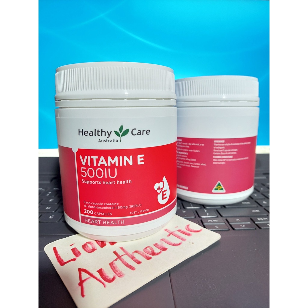Vitamin e Healthy care 200v  Viên Uống Đẹp Da, Hỗ Trợ Sức Khỏe Tim Mạch