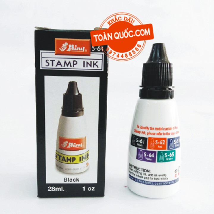 Mực dấu Chính Hãng Shiny S-61