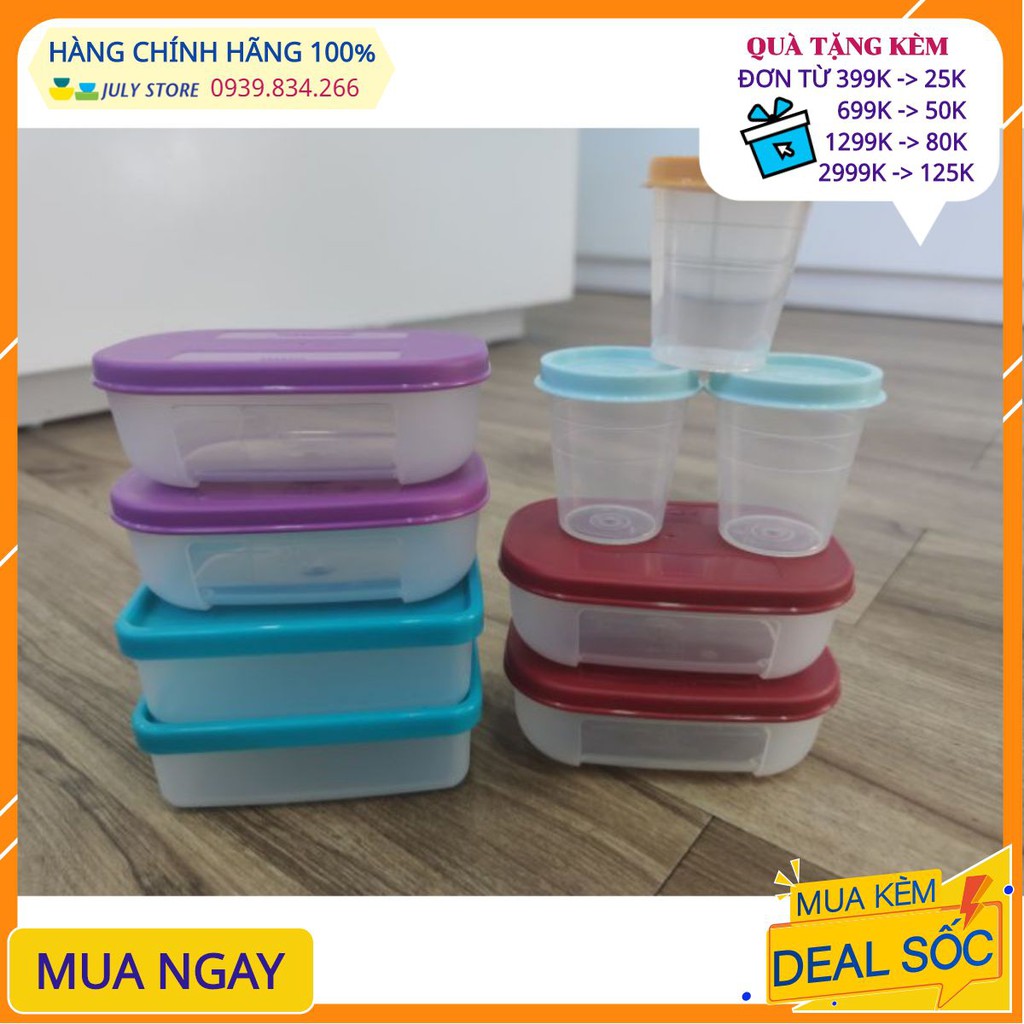 Hộp Bảo Quản Tupperware 💕Freeship Extra💕 Trữ đông / mát size Mini | BigBuy360 - bigbuy360.vn