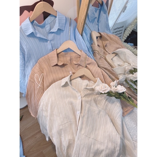 SET ÁO ĐŨI SƠ MI CỘT DÂY + QUẦN SHORT 3 MÀU