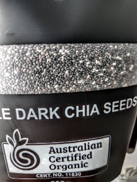 Hạt Chia Úc Black Bag Chia gói 500gr date 2023