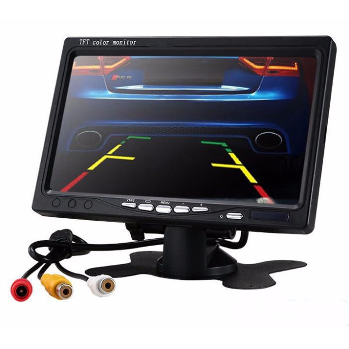 Màn Hình Taplo Đứng 7 inch - 12 /24V dùng cho ô tô và xe tải