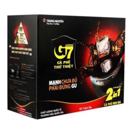 Cà phê đen đá G7 2in1 (15gói*16g/240g)