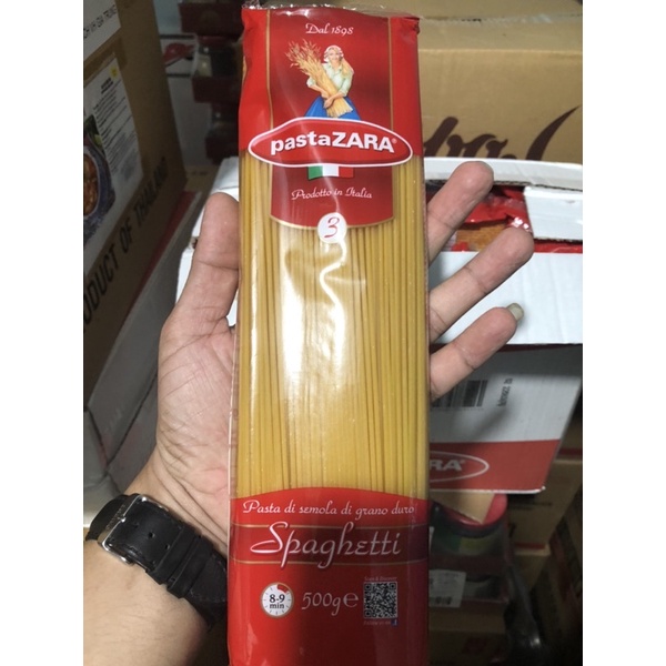 Mỳ ý Spaghetty Pasta zara số 3 500g