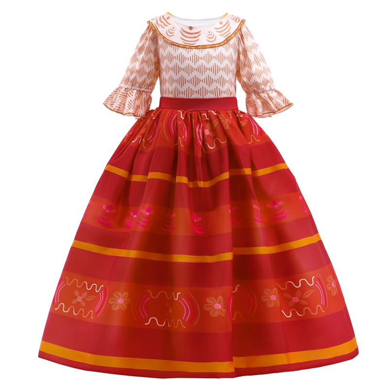 Đầm lễ hội MQATZ phong cách công chúa dự tiệc biểu diễn cho bé gái 2-10 tuổi